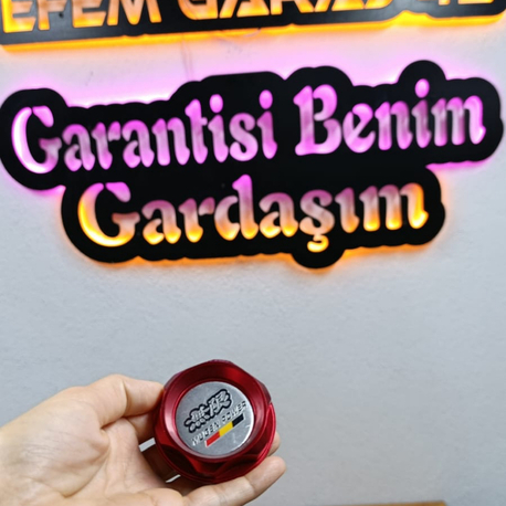 Yağ kapağı (Kırmızı)